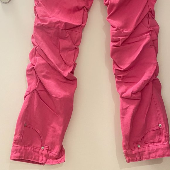 >>>Y2K Pink Pleated Pants<<< - Picture 3 of 4
